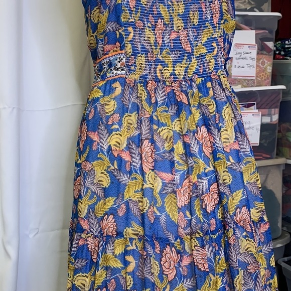 ANTHROPOLOGIE Verb By Pallavi Singhee Vineyard Tiered Maxi Dress Size 8 NWT - Picture 14 of 16